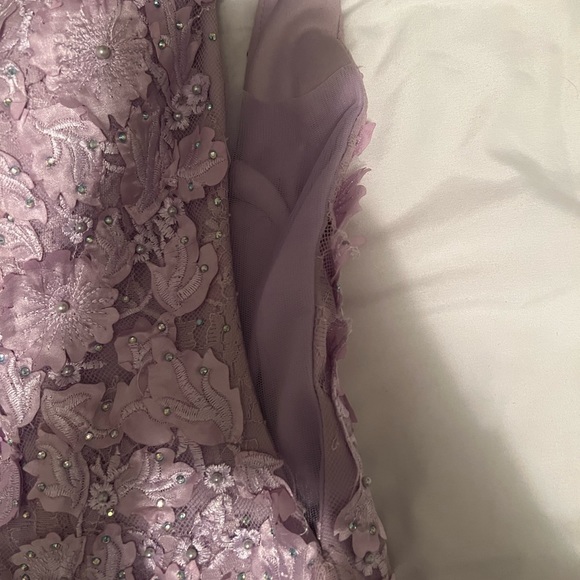 Lavender Prom Dress - Picture 2 of 7